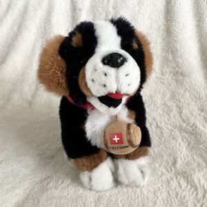 Schaffer The Spirit Of Switzerland Saint Bernard Puppy Dog 9” Stuffed Plush